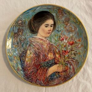 Edna Hibel plate